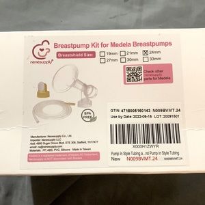 Medela 24mm flange and tube